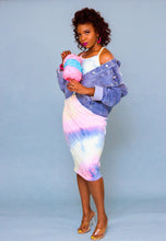 Load image into Gallery viewer, Cotton Candy Midi Dress
