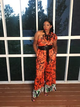 Load image into Gallery viewer, &#39;Zuri&#39; One Shoulder Ethnic Print Jumpsuit